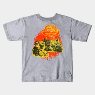 Retro Nuclear Family Kids T-Shirt